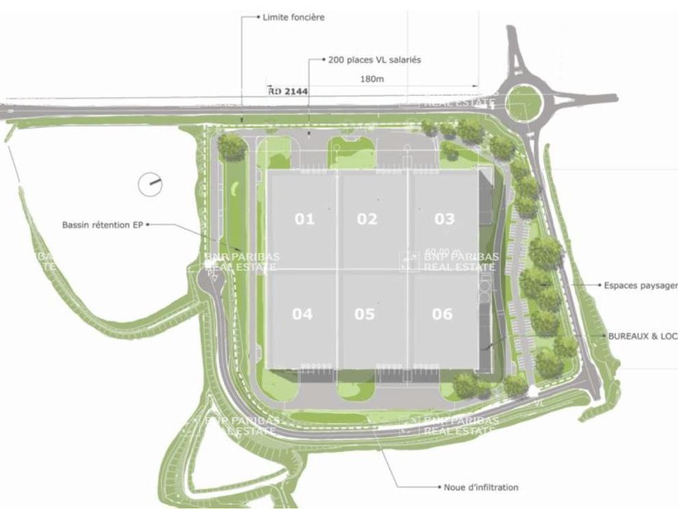 31854 m² pour cetentrepôts classe a en vente à Combronde