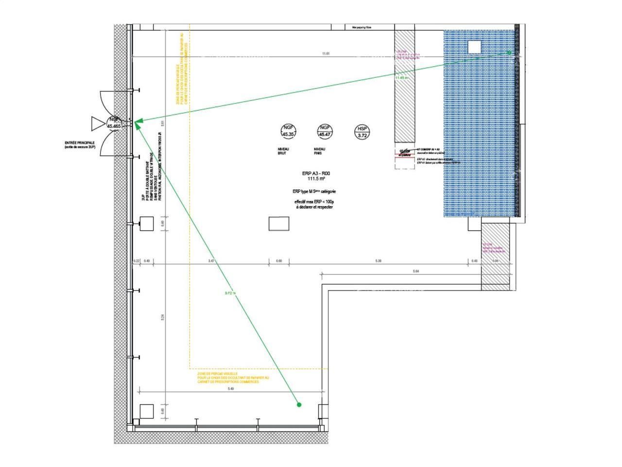 1239.71 m² pour ce bureaux en vente à Rennes
