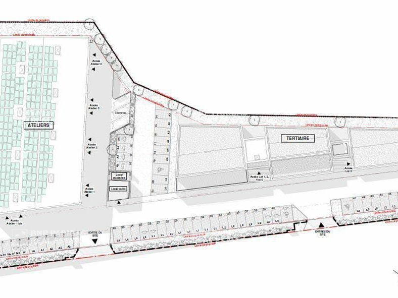 Vente Bureaux 753 m² divisibles 44140 Le bignon