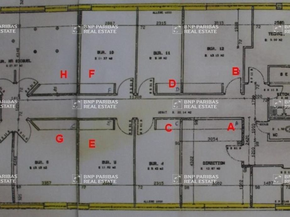 191 m² pour ce bureaux en vente à Saint-grégoire