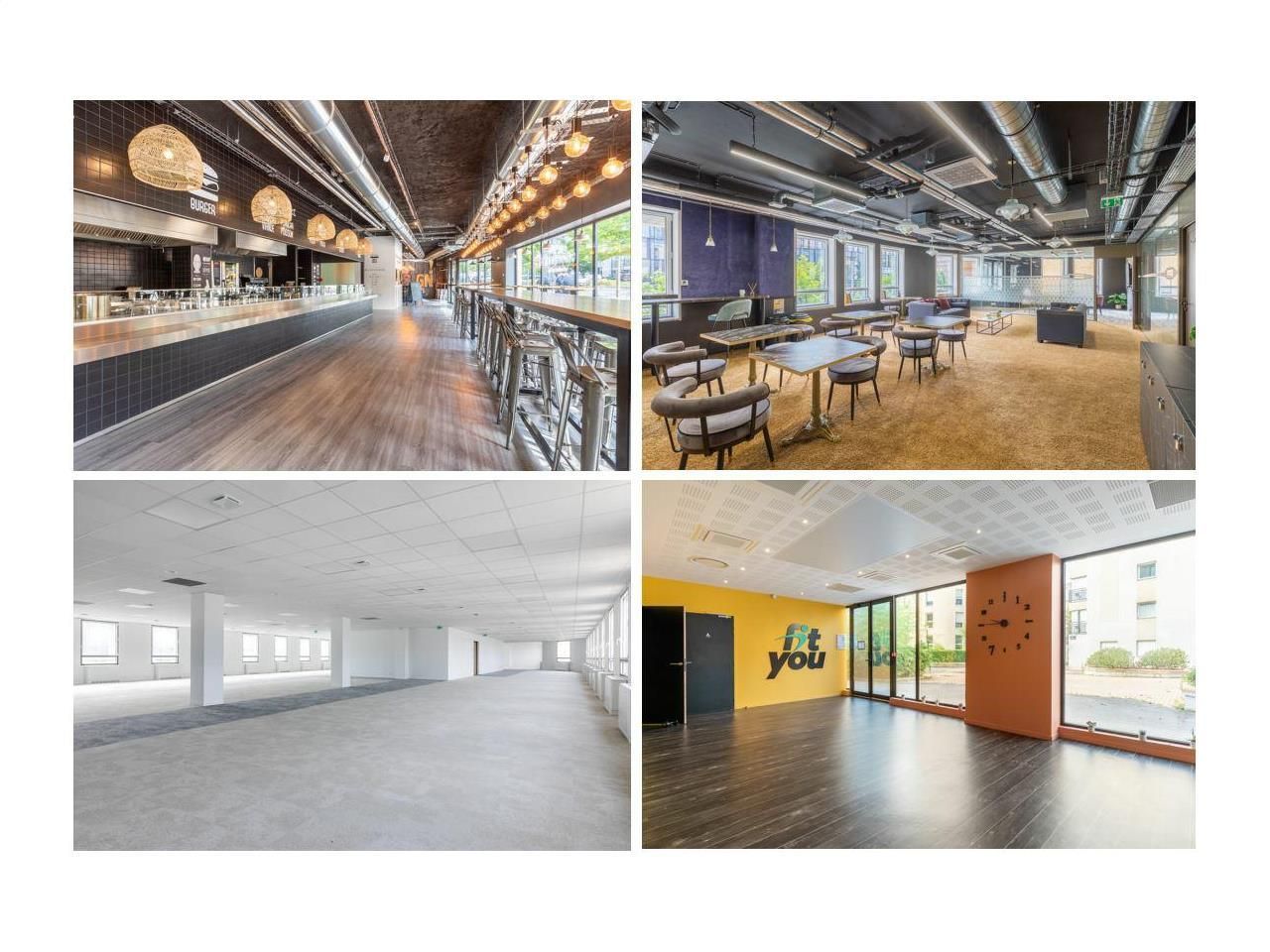 Location Bureaux 5534.35 m² divisibles 92250 La garenne colombes