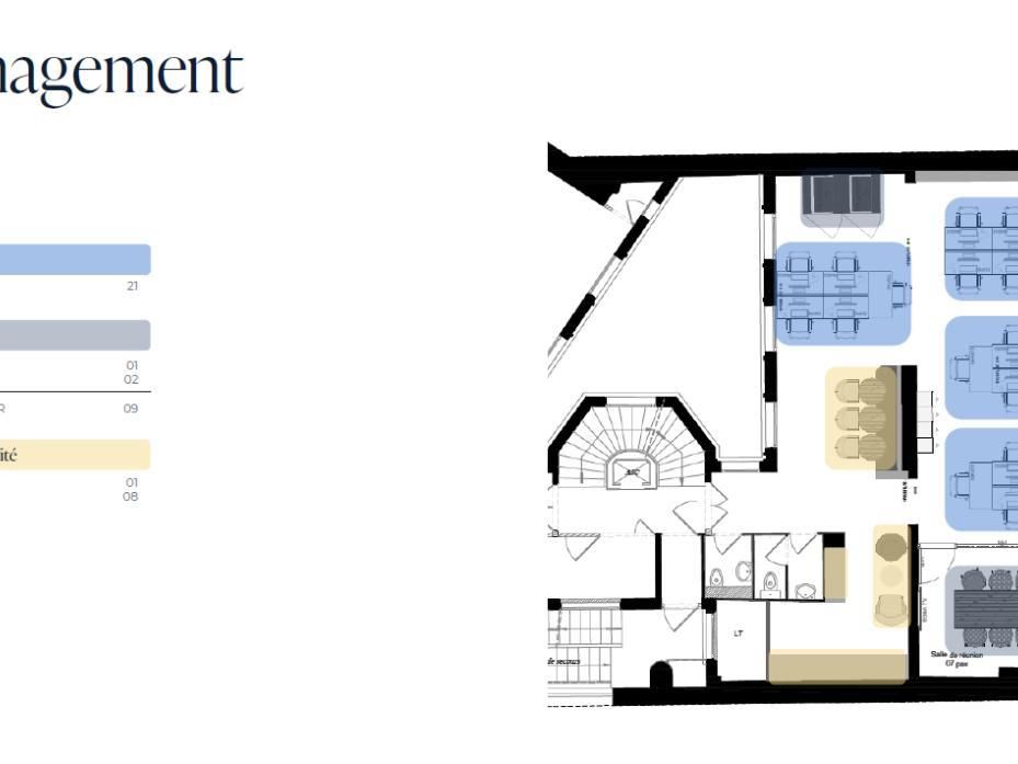 Location Bureaux 119.94 m² non divisibles 75009 Paris