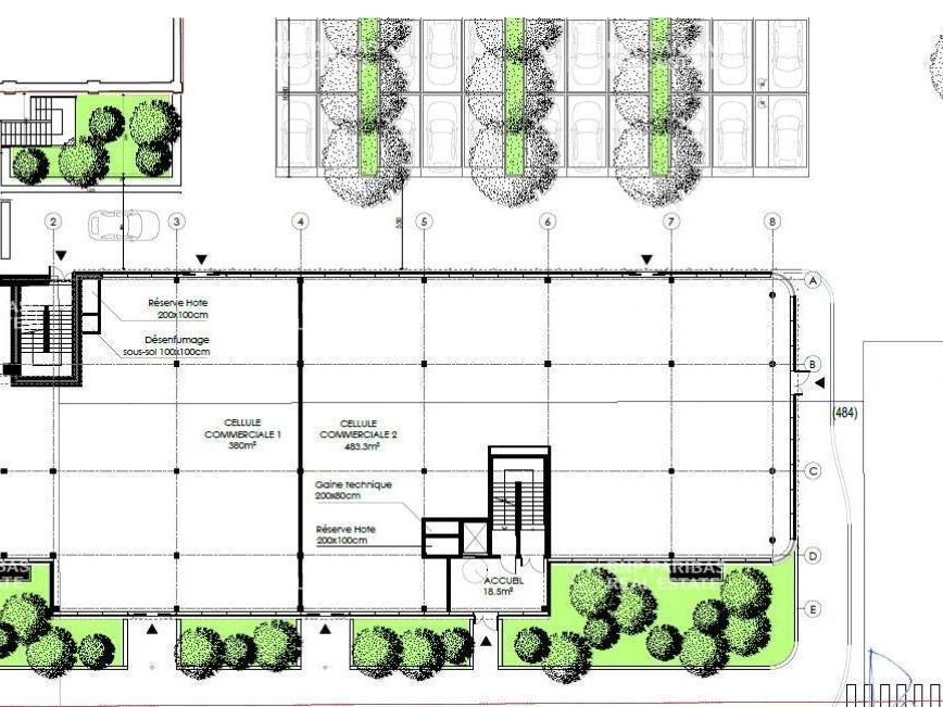 3897 m² pour ce bureaux en location à Coudekerque-branche