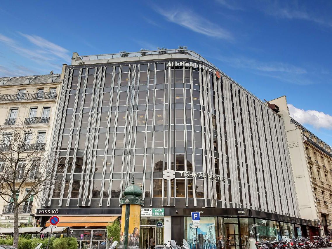 Location Bureaux 519 m² non divisibles 75008 Paris