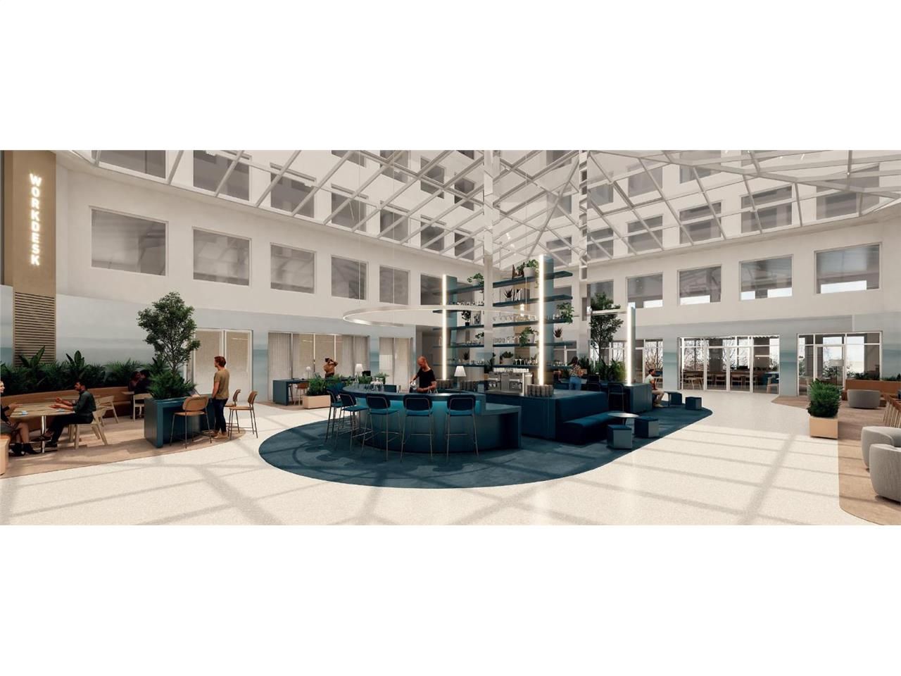 4900 m² pour ce bureaux en location à Boulogne-billancourt