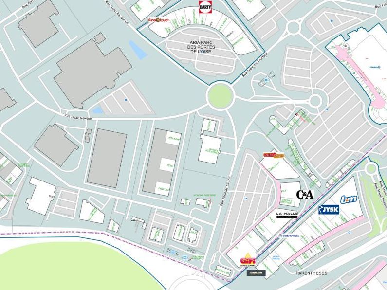 Vente Local commercial 4397 m² non divisibles 60230 Chambly