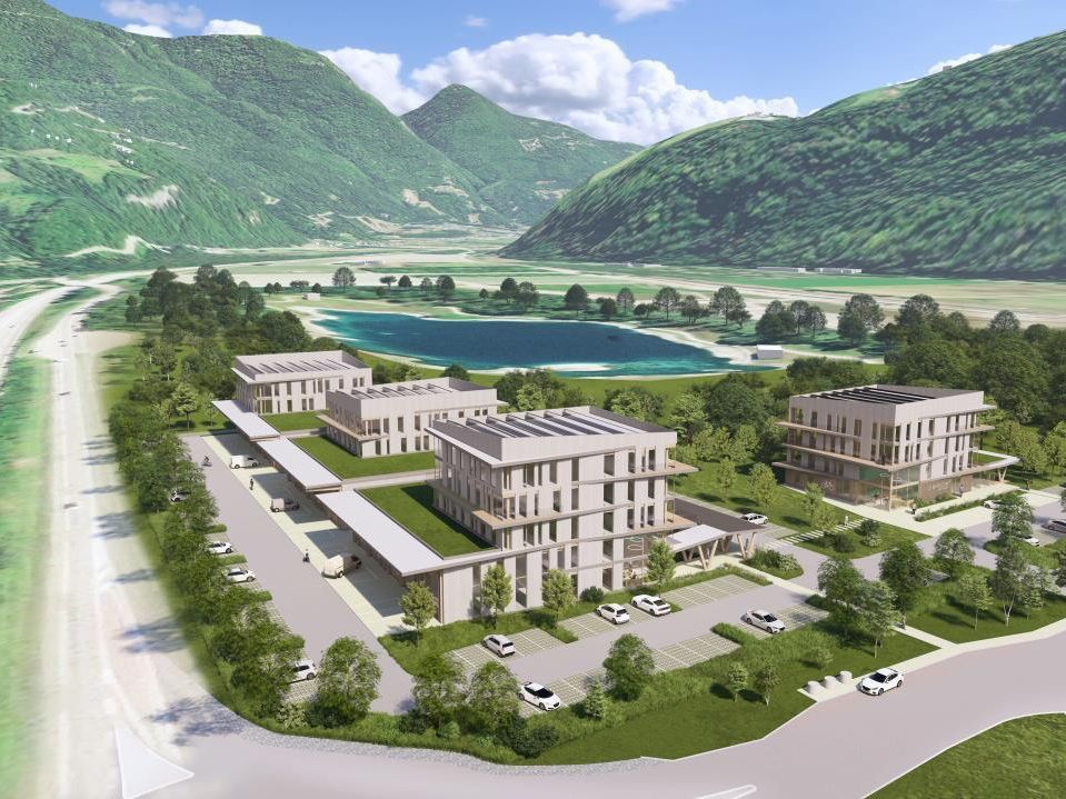 Vente Bureaux 1330.55 m² divisibles 73220 Aiton