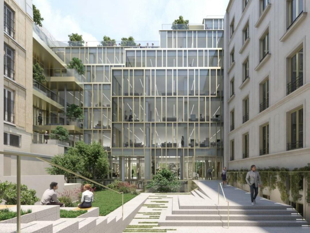 6517 m² pour ce bureaux en location à Paris