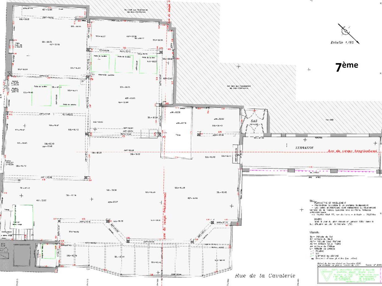 376 m² pour ce bureaux en location à Paris