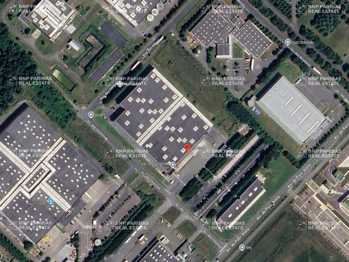 Location Entrepôts classe A 12227 m² non divisibles 60180 Verneuil-en-halatte