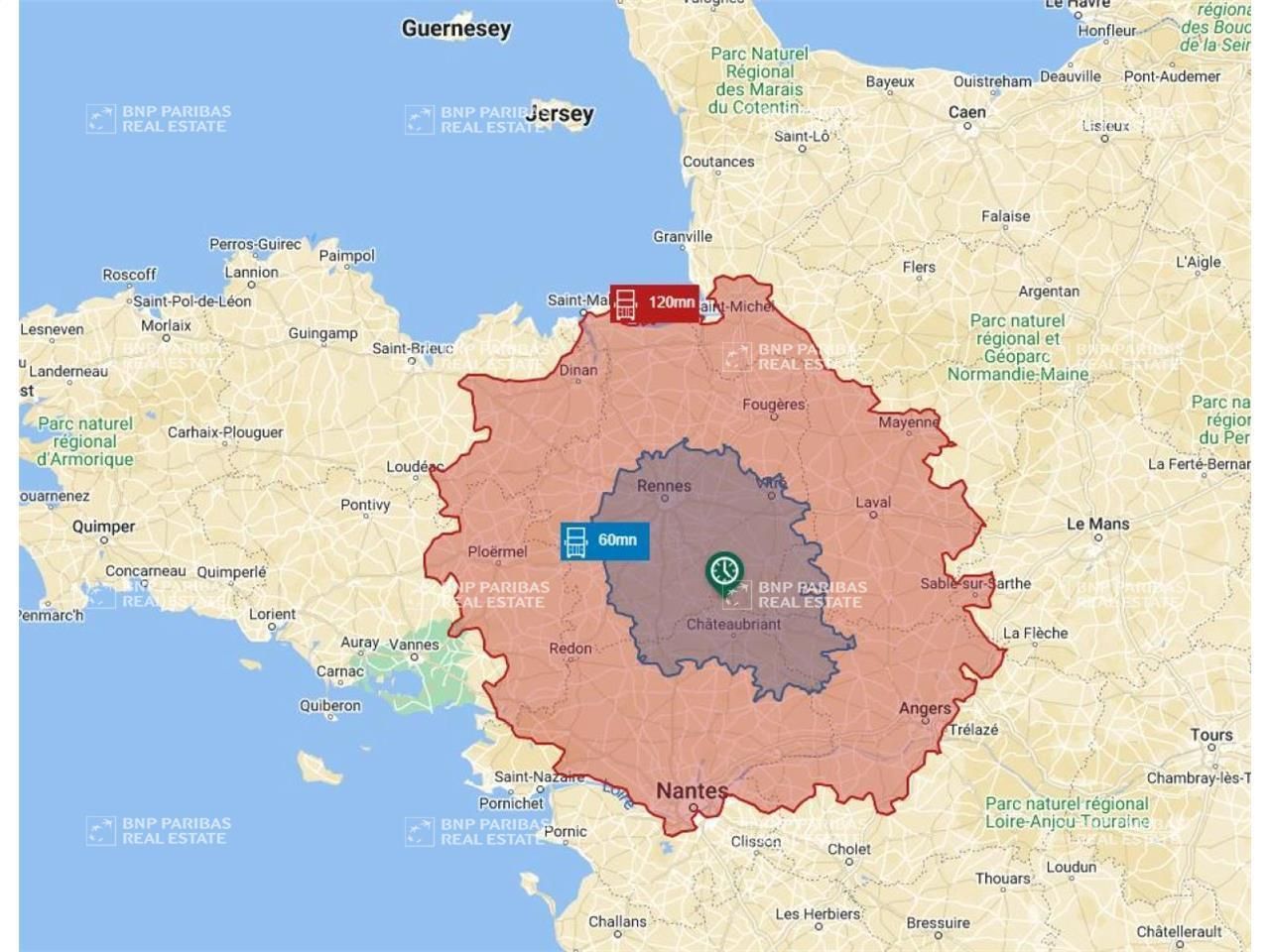 39200 m² pour cetentrepôts classe a en location à Janzé