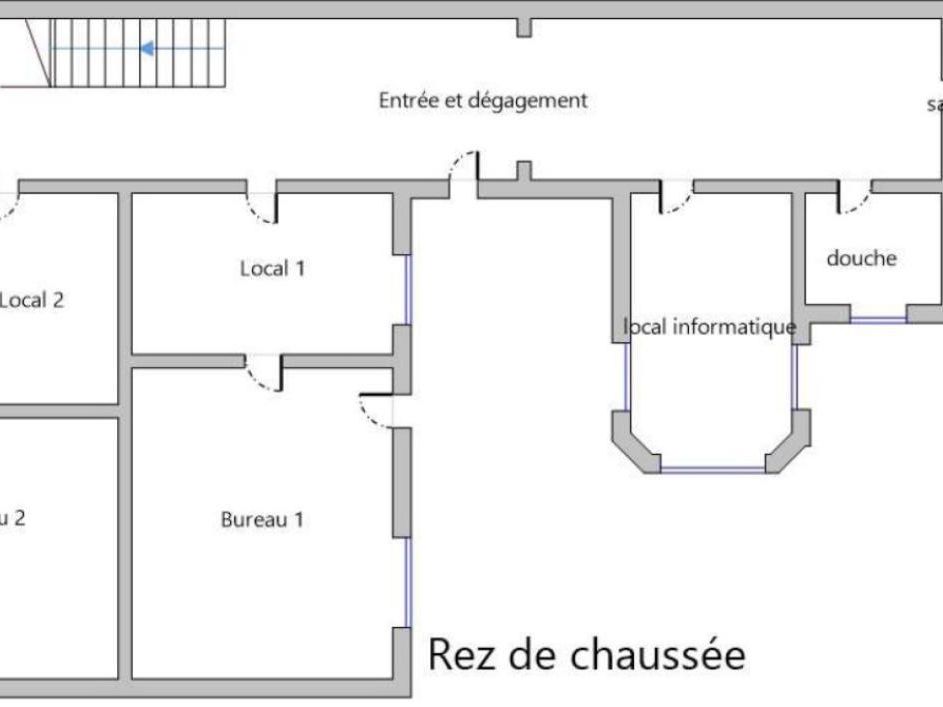 240 m² pour ce bureaux en location à Clichy