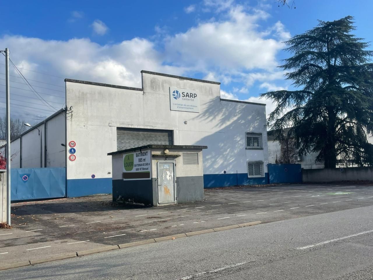 Location Activité 884 m² non divisibles 73000 Chambéry