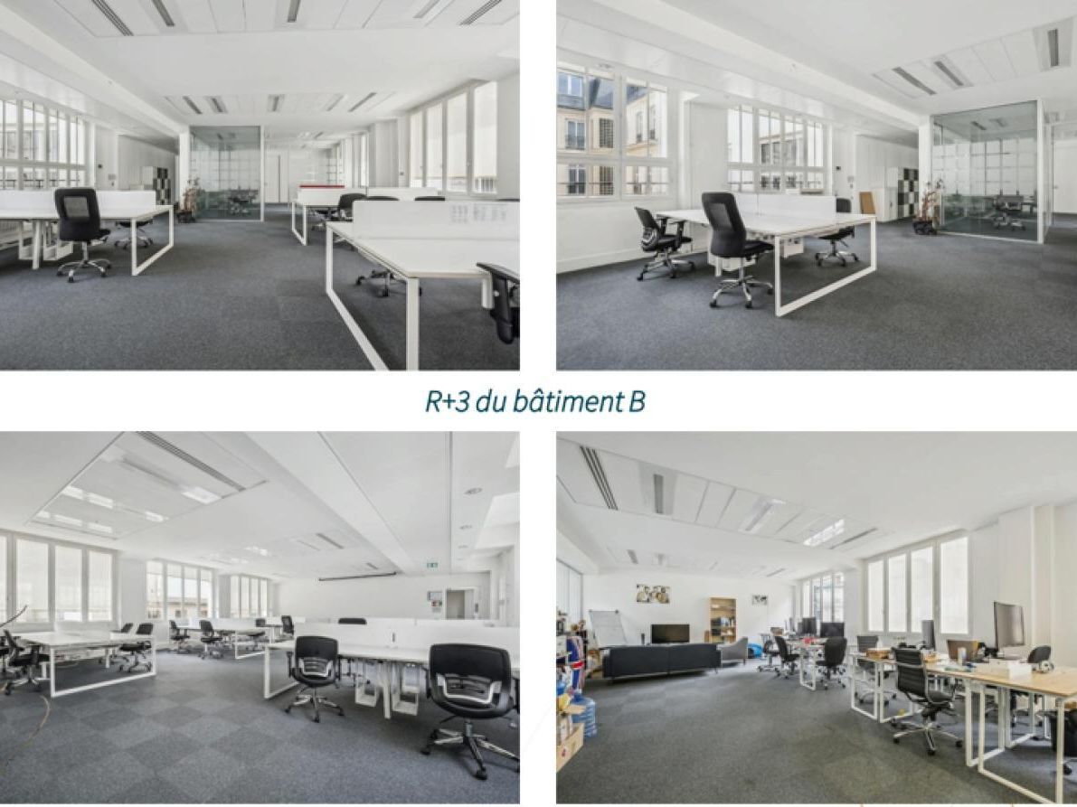 1299 m² pour ce bureaux en location à Paris