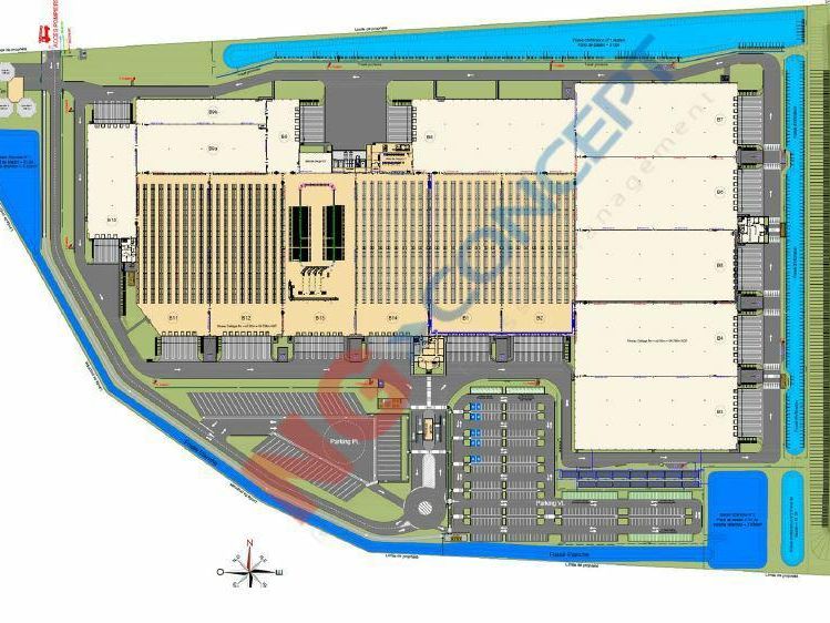 46176 m² pour cetentrepôts classe a en location à Marolles-sur-seine