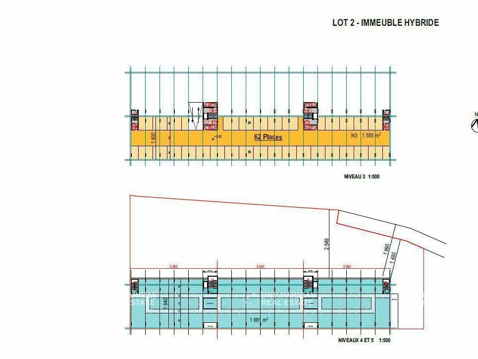 4875 m² pour ce bureaux en vente à Saint-apollinaire