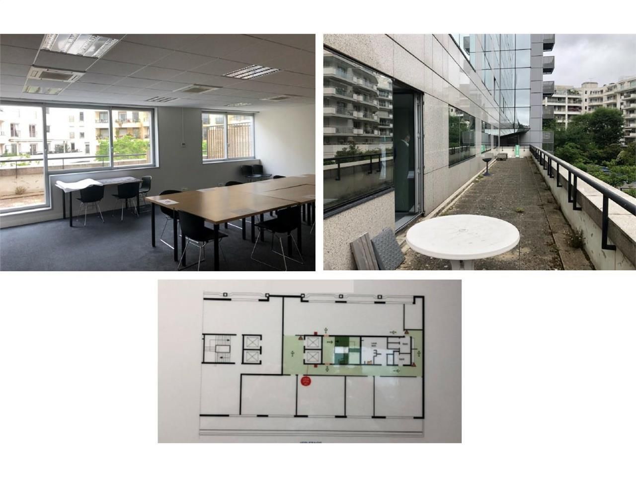 1599 m² pour ce bureaux en location à Boulogne billancourt