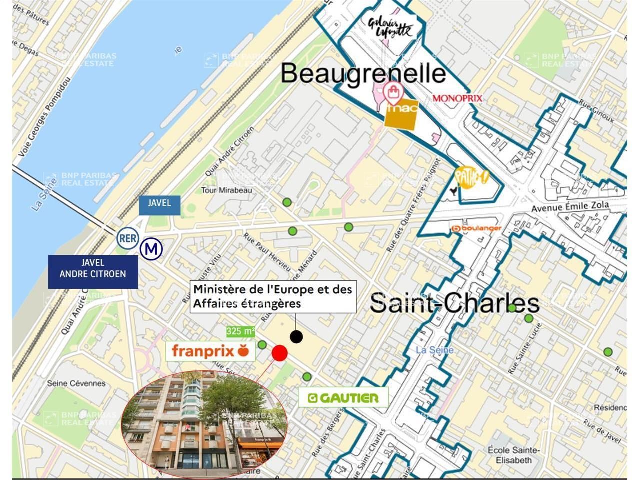 201.5 m² pour ce local commercial en location à Paris