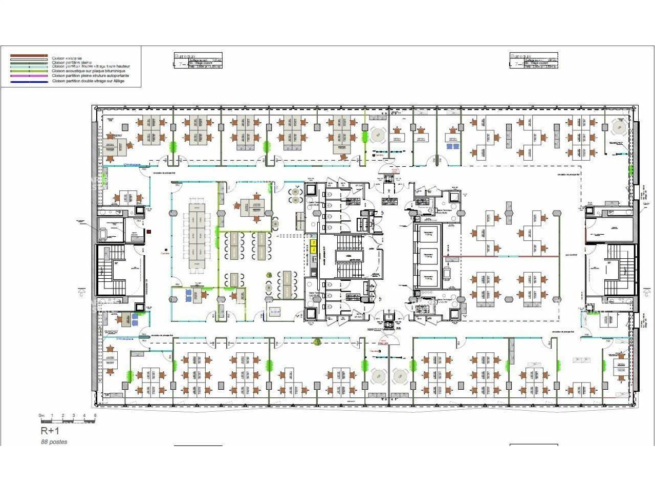 4491 m² pour ce bureaux en location à Lyon