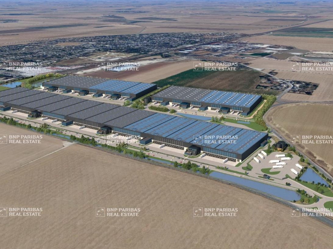 86167.1 m² pour cetentrepôts classe a en location à Toury