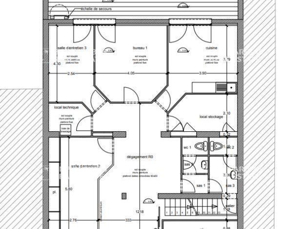 449.49 m² pour ce bureaux en vente à Cambrai