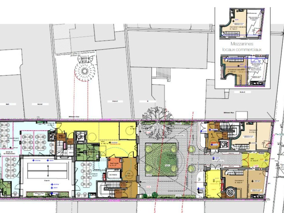 Location Bureaux 2974.1 m² divisibles 75008 Paris