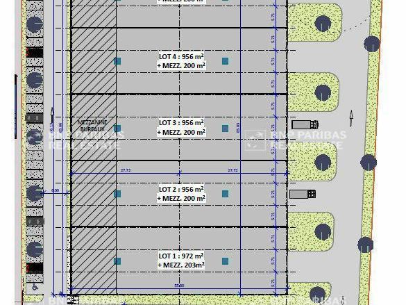 5792 m² pour ce activité en vente à Vaulx-milieu