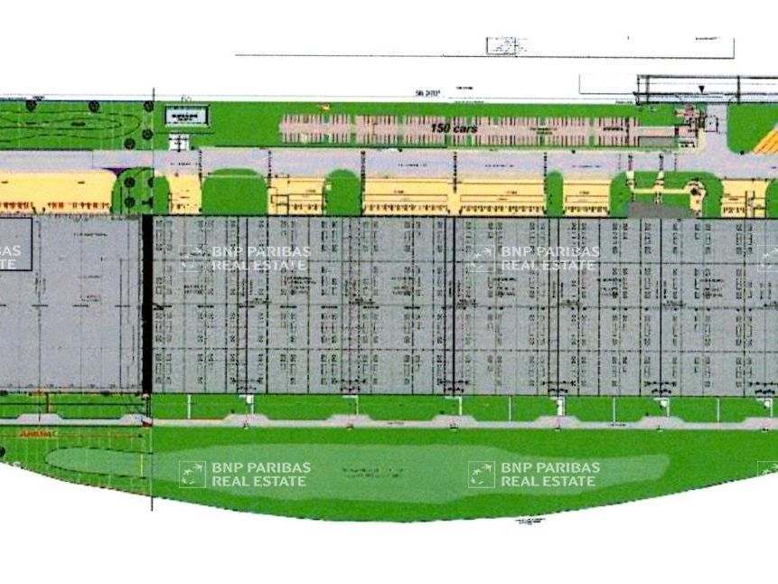 12063 m² pour cetentrepôts classe a en location à La chaussée-saint-victor