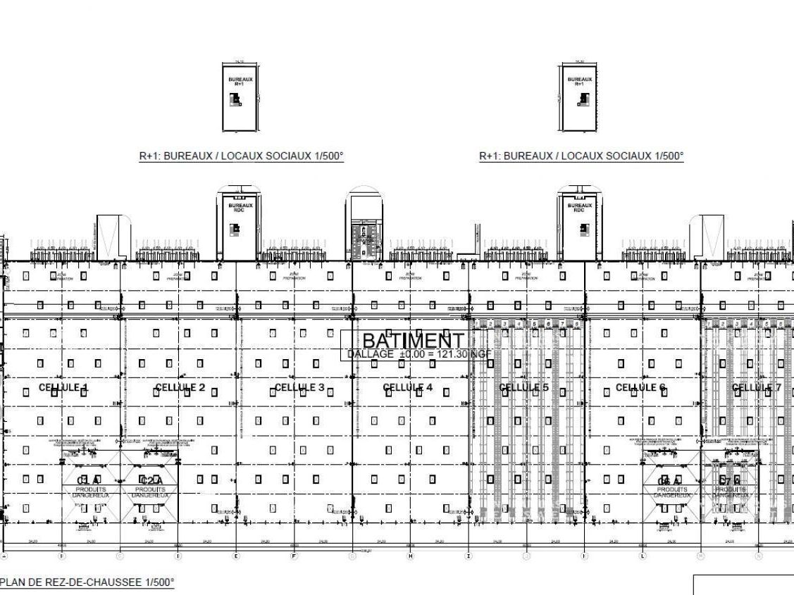 Location Entrepôts classe A 39411 m² non divisibles 41600 Lamotte-beuvron