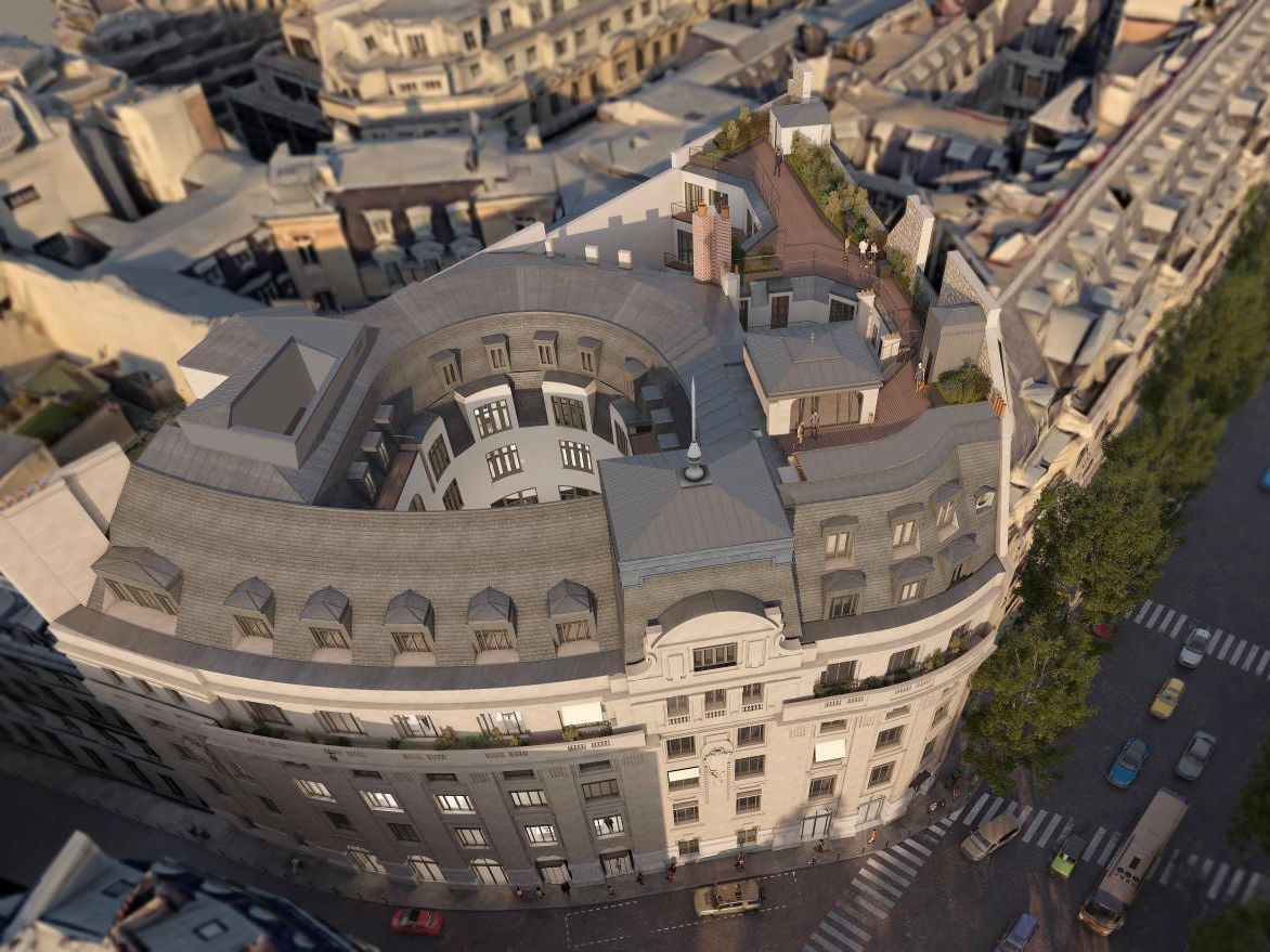 1157 m² pour ce bureaux en location à Paris