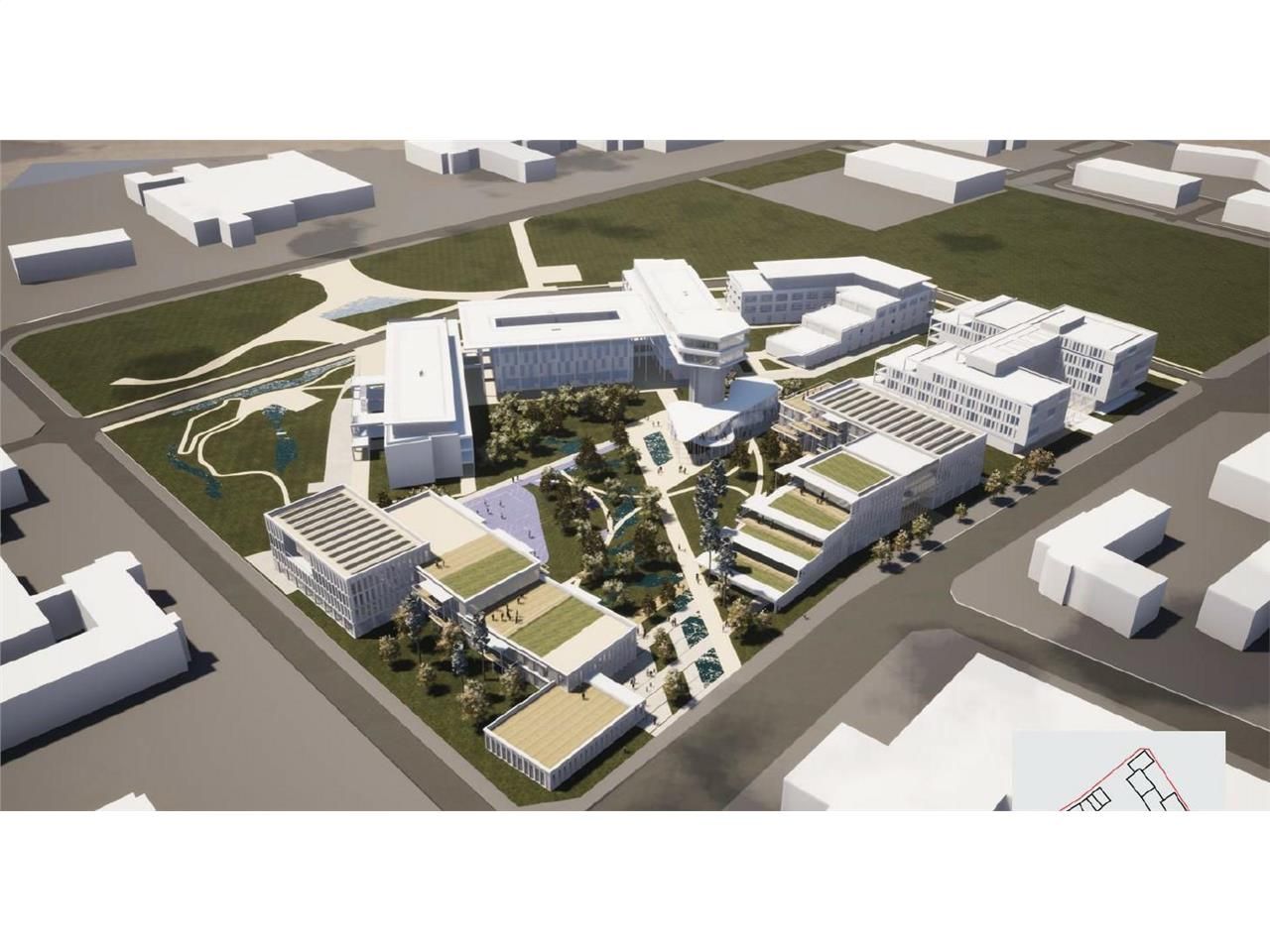 9600.46 m² pour ce bureaux en location à Pessac