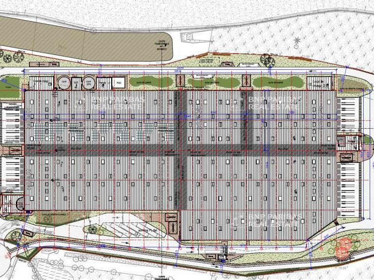 28313 m² pour cetentrepôts classe a en vente à Saint-léger-de-linières