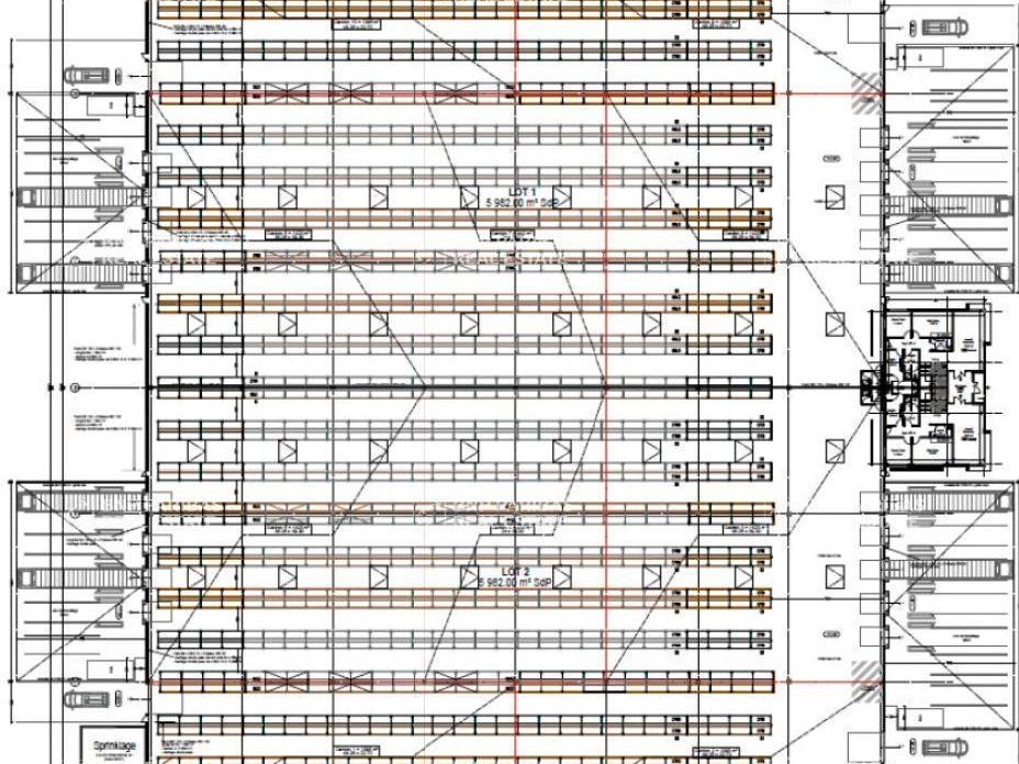12533 m² pour cetentrepôts classe a en location à Cournon-d'auvergne