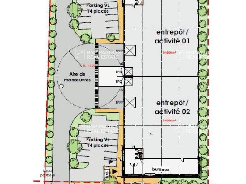 Vente Activité 2295 m² non divisibles 33700 Mérignac