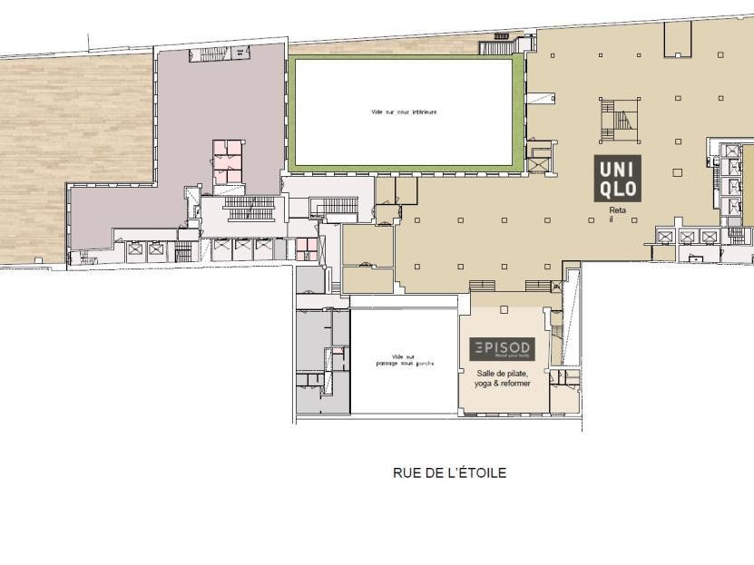 Location Bureaux 3542.5 m² divisibles 75017 Paris