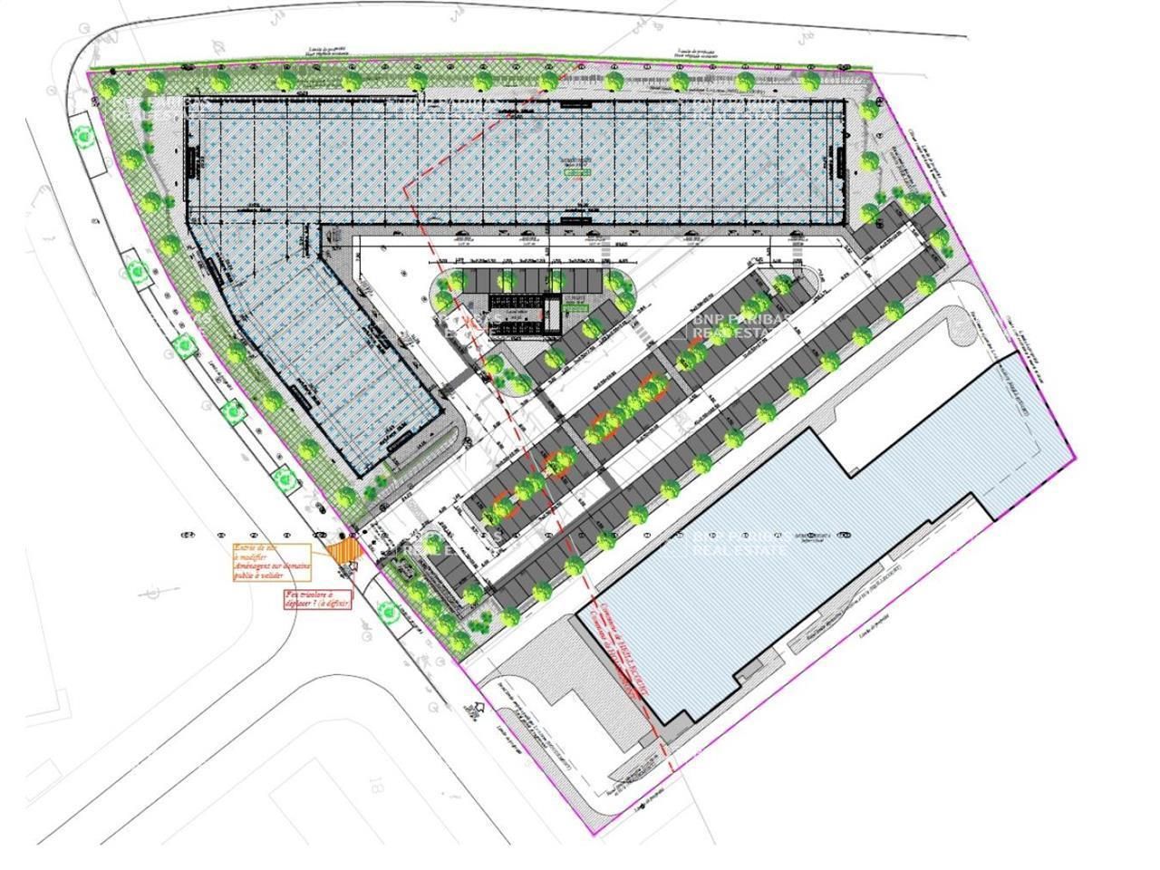 Location Local commercial 2127 m² divisibles 54180 Houdemont