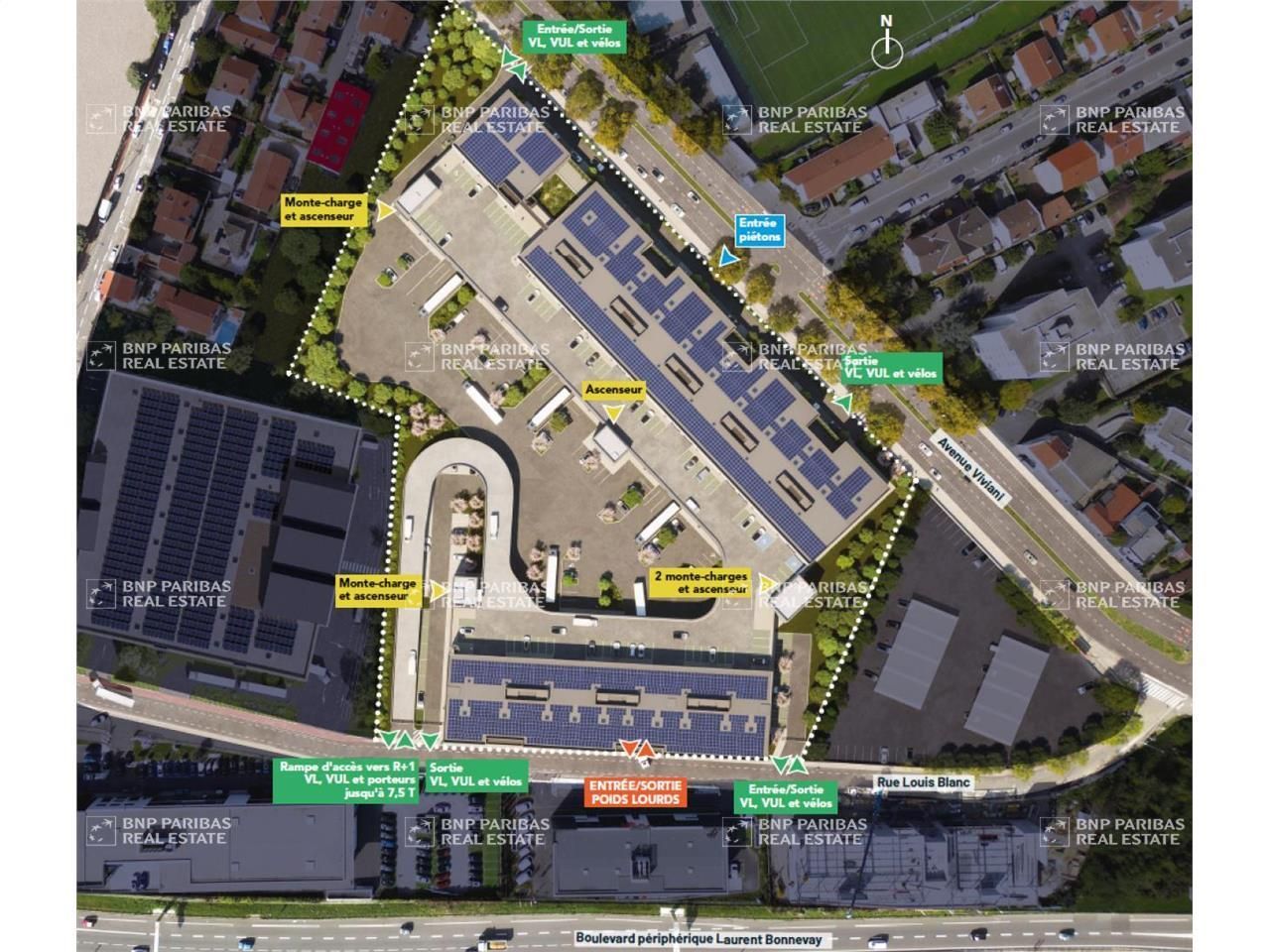 12532 m² pour ce activité en location à Vénissieux