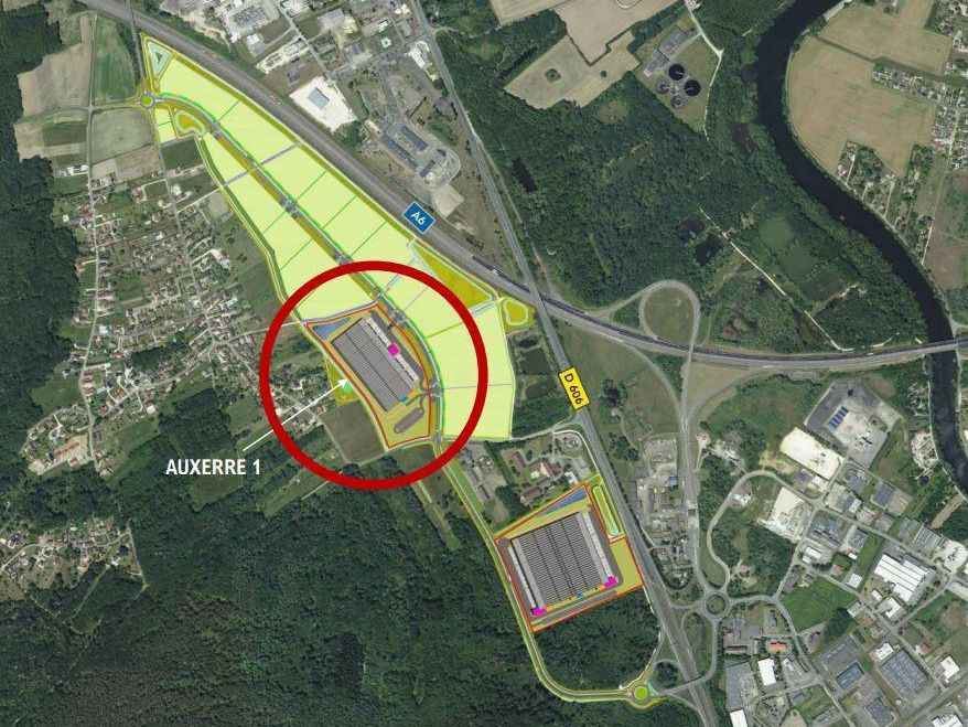 Location Entrepôts classe A 25872.4 m² non divisibles 89380 Appoigny
