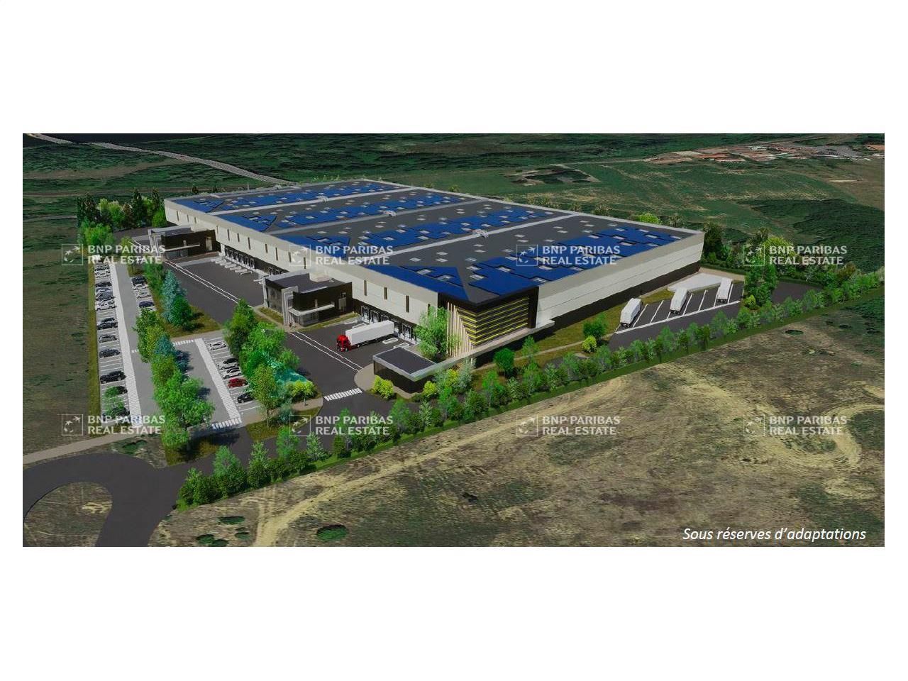 Location Entrepôts classe A 25232 m² non divisibles 54840 Fontenoy-sur-moselle