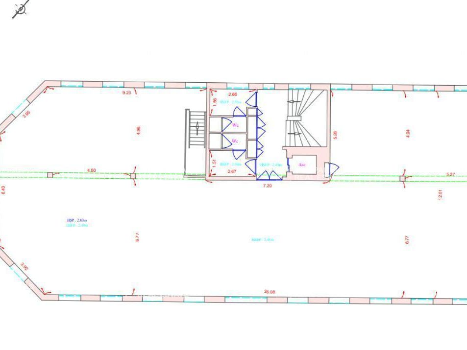 Vente Bureaux 650.44 m² divisibles 59290 Wasquehal