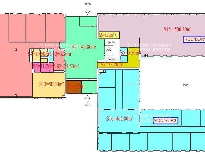 4553 m² pour ce bureaux en vente à Marcq-en-baroeul