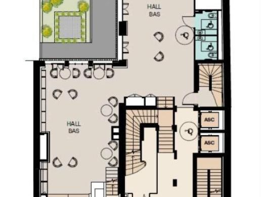 Location Bureaux 2783 m² divisibles 75009 Paris
