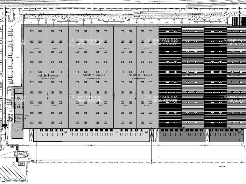 33646 m² pour cetentrepôts classe a en location à Rives