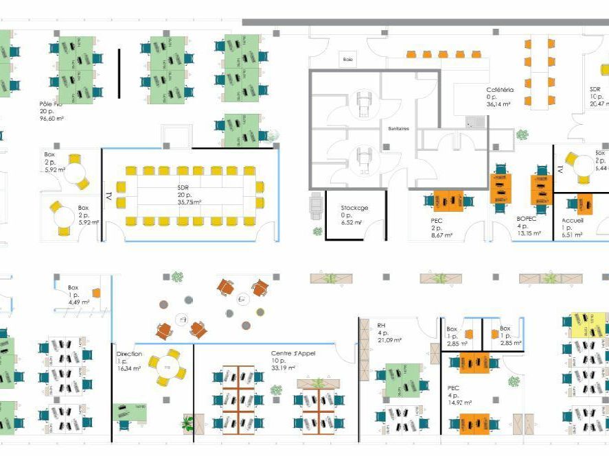 720 m² pour ce bureaux en location à Paris