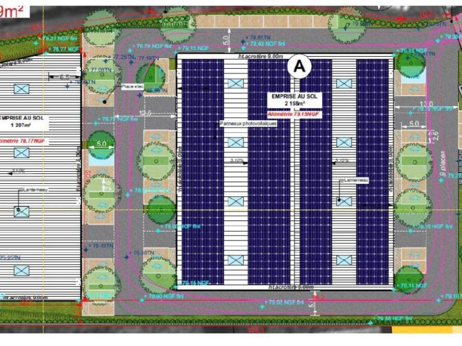 Location PME-PMI 2720 m² divisibles 77250 Moret-loing-et-orvanne