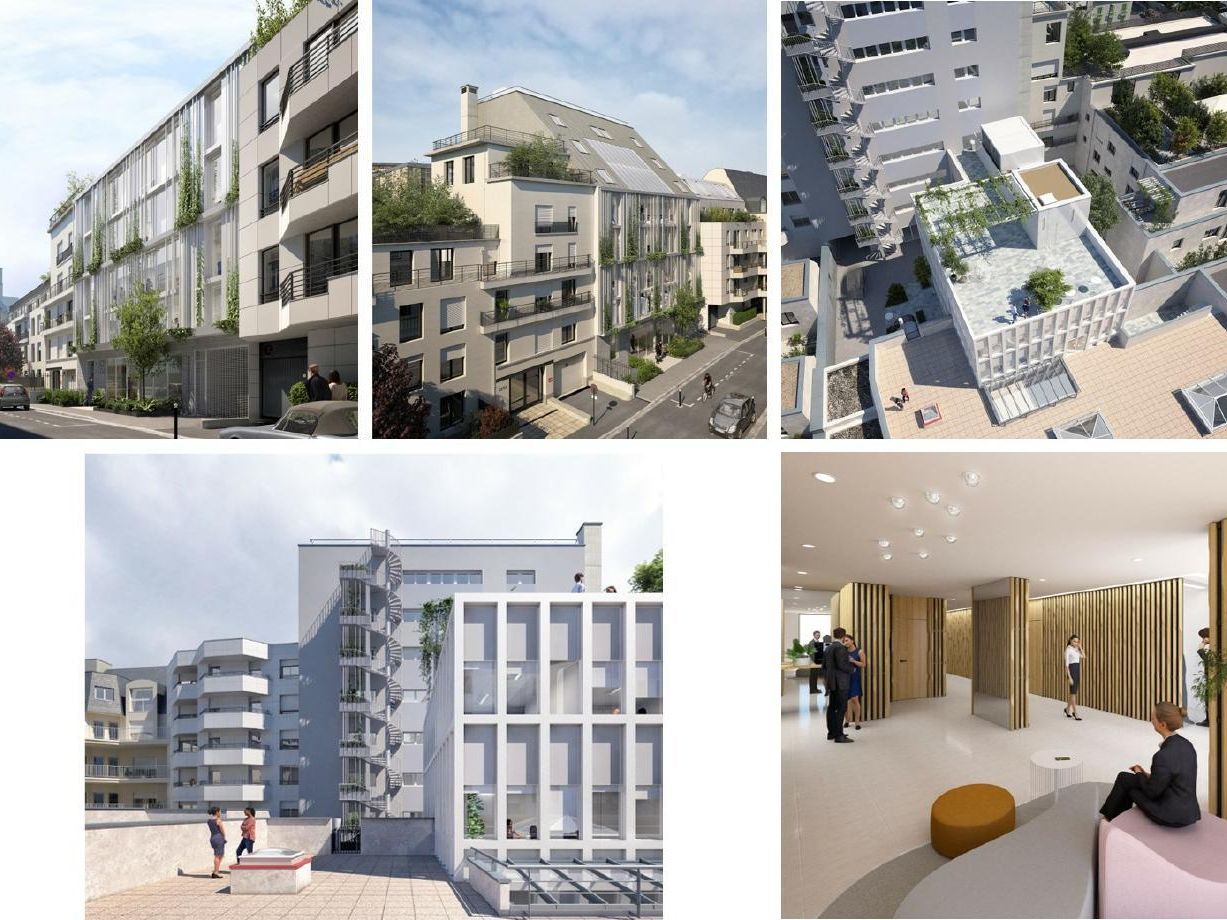 806 m² pour ce bureaux en location à Boulogne billancourt