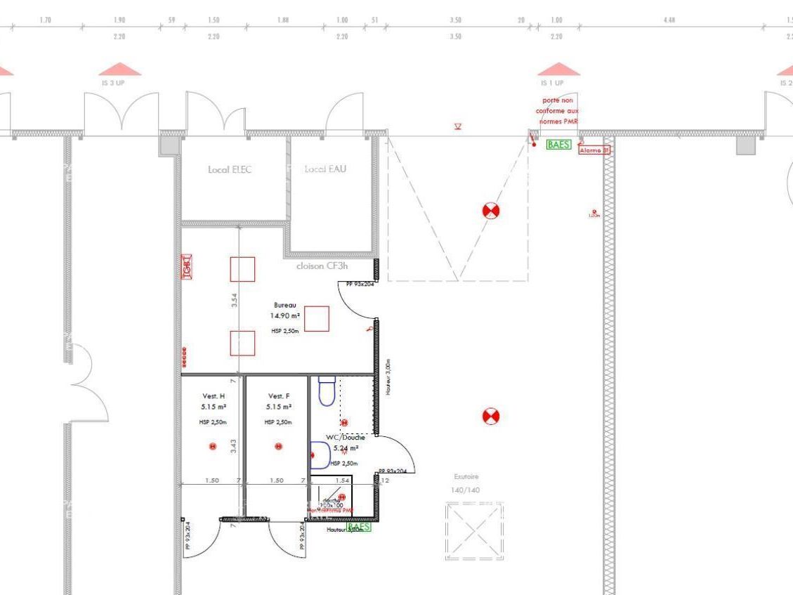 238 m² pour ce activité en location à Biganos