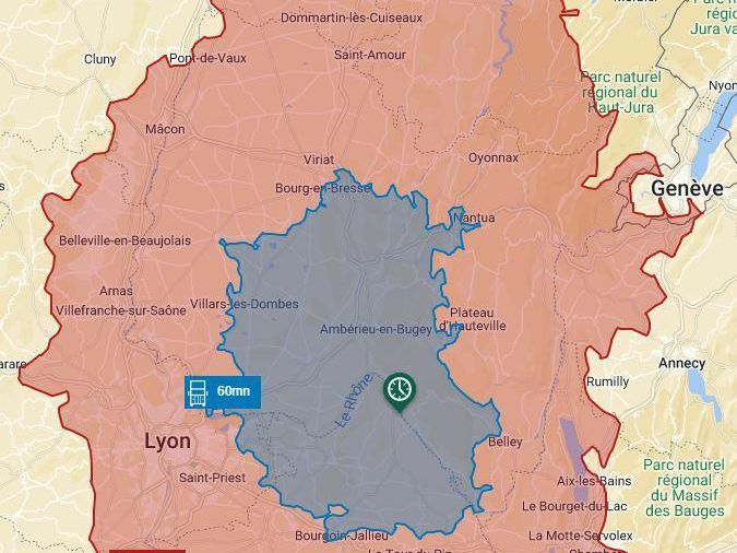 Location entrepôts classe a à Saint-sorlin-en-bugey 01150