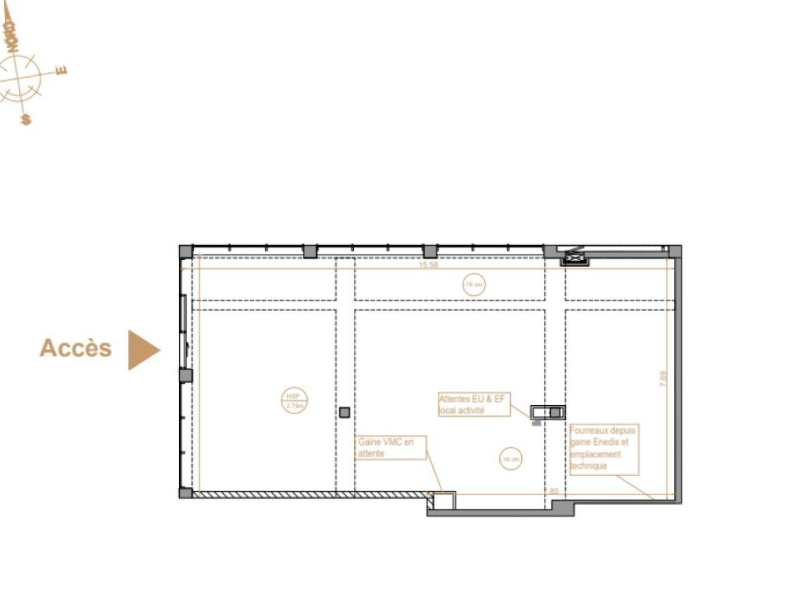 116 m² pour ce bureaux en vente à Nantes