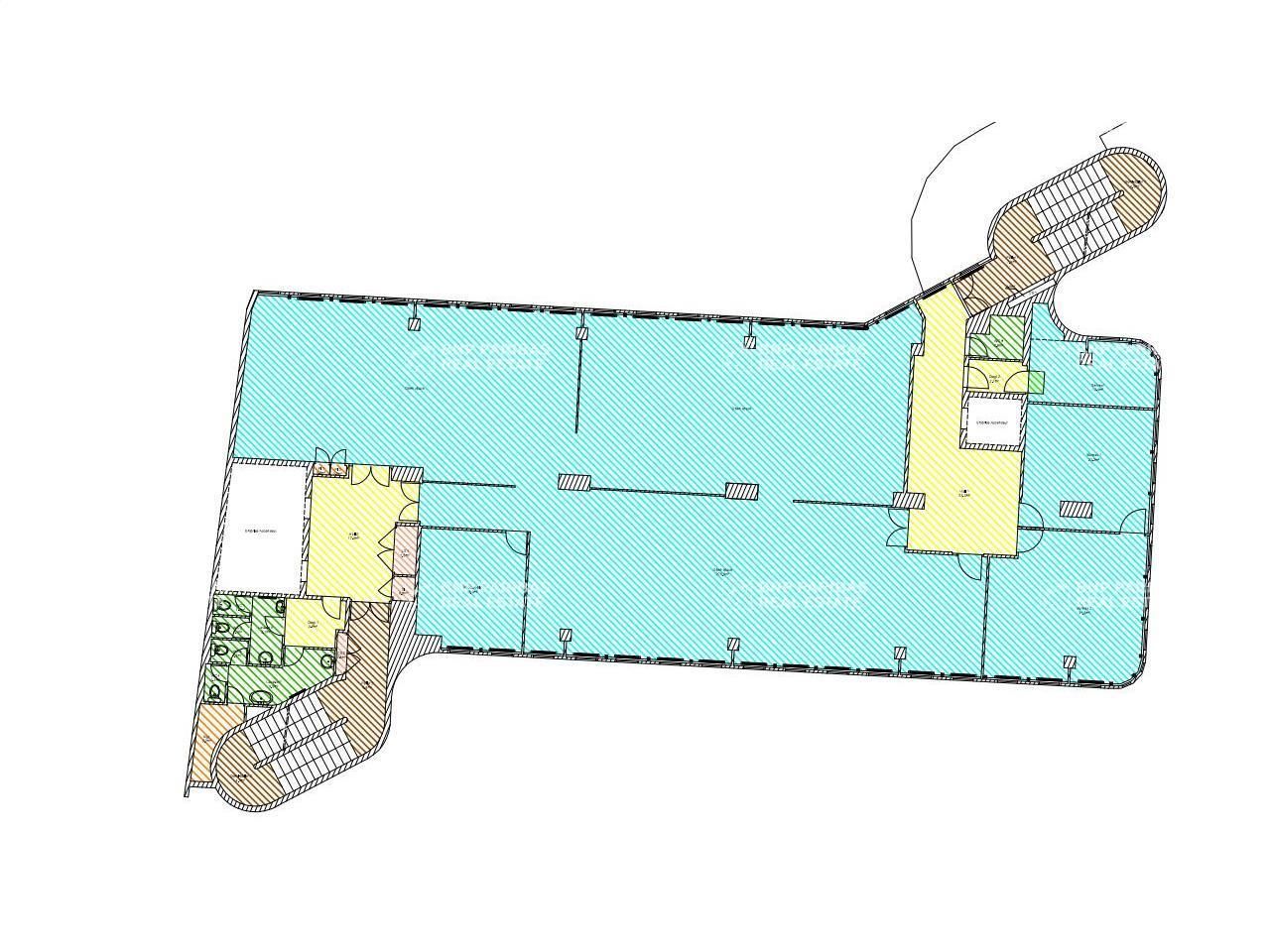 1222 m² pour ce bureaux en location à Rennes